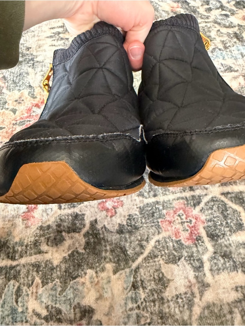 Teva ReEMBER Mid Slip-On Quilted Outdoor Bootie in Gray Mens Size 10 - Picture 3 of 11